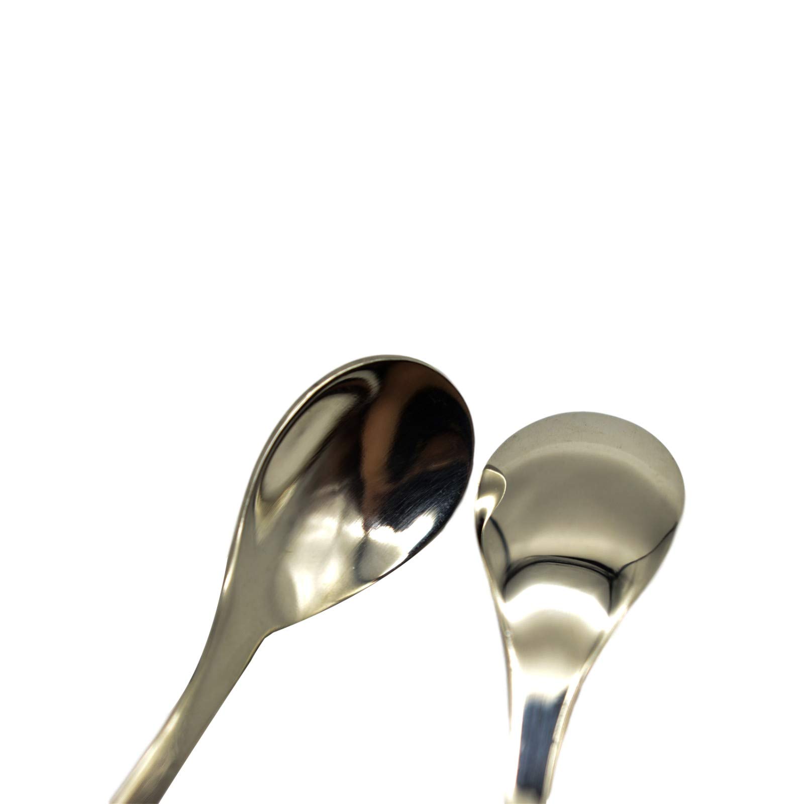 Maydahui 2PCS Flamingo Spoons 5.1 inch Animal Spoon18/10（304）Stainless Steel Dessert Coffee Stirring Spoon Teaspoon Tableware Kitchen Tools