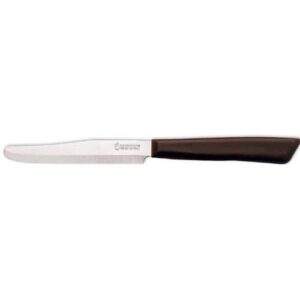 6 kitchen Knifes (Knives) - Italian Stainless Steel Vegetable/Steak/Table Knife Cutlery (Brown)