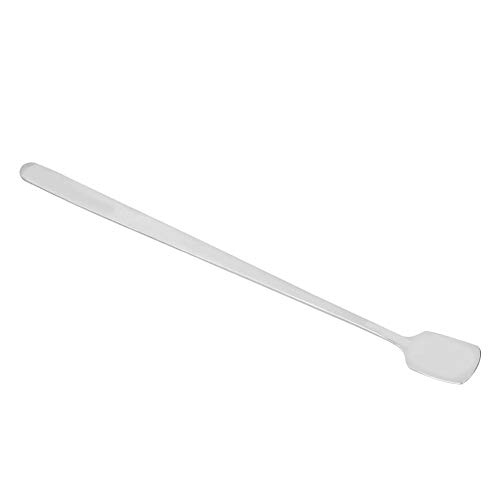 Mixing Spoon, Stainless Steel Bar Cocktail Shaker Spoon Long Handle Stirring Spoon for Coffee Tea Wax Candle(Square Spoon)