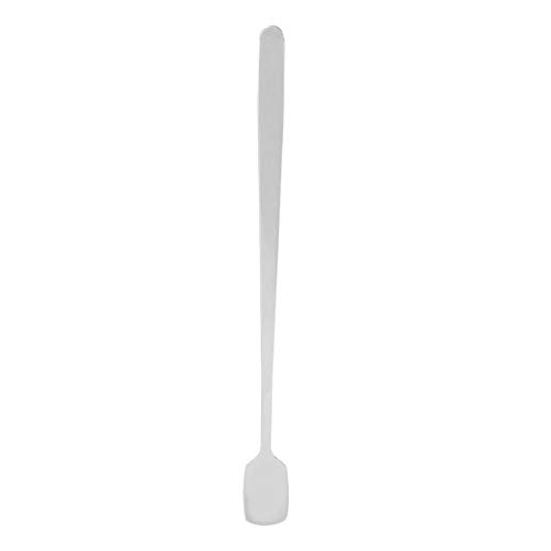 Mixing Spoon, Stainless Steel Bar Cocktail Shaker Spoon Long Handle Stirring Spoon for Coffee Tea Wax Candle(Square Spoon)