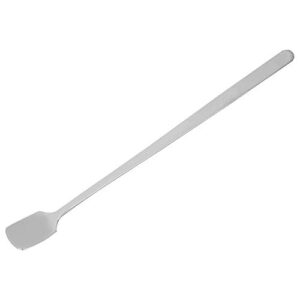 Mixing Spoon, Stainless Steel Bar Cocktail Shaker Spoon Long Handle Stirring Spoon for Coffee Tea Wax Candle(Square Spoon)