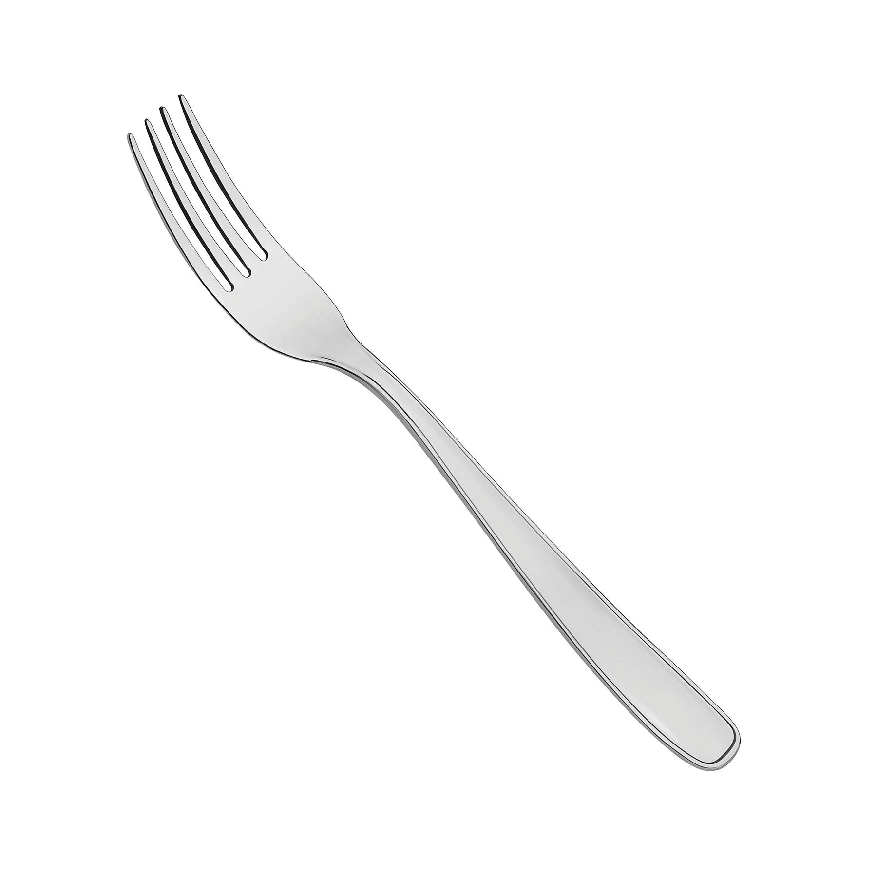 Tramontina 63902/027 Table Fork, Malaysia, 7.5 inches (19 cm), 18-10 Stainless Steel, Made in Brazil