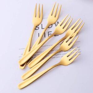 Bisda Teaspoon Desert Fork (Gold Fork)