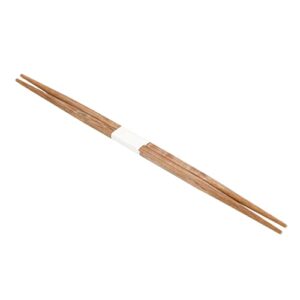 Restaurantware 9.5 Inch Wooden Chopsticks 100 Carbonized Chinese Chopsticks - With Both Pointed Ends Sustainable Cedar Noodle Chopsticks Disposable For Home Or Take Outs