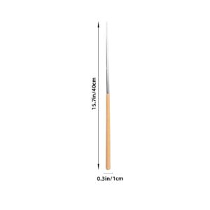 Luxshiny Stainless Steel Chopsticks Long Chopsticks Frying Cooking Chopsticks Foods Serving Chopsticks Hot Pot Chopsticks Public Chopsticks for Home Restaurant (40cm)