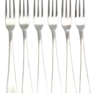 Norpro Hors D'oeuvres Forks Set of 6, Silver