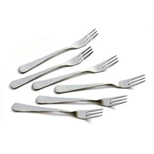 Norpro Hors D'oeuvres Forks Set of 6, Silver