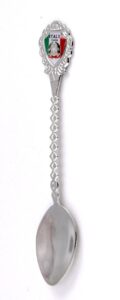 italy souvenir collectible twist spoon 5" lpco