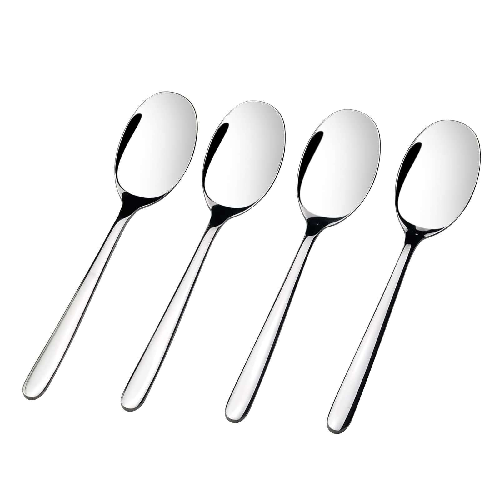 Parlynies 8 Pieces Large Serving Spoons, Stainless Steel Buffet Serving Spoons