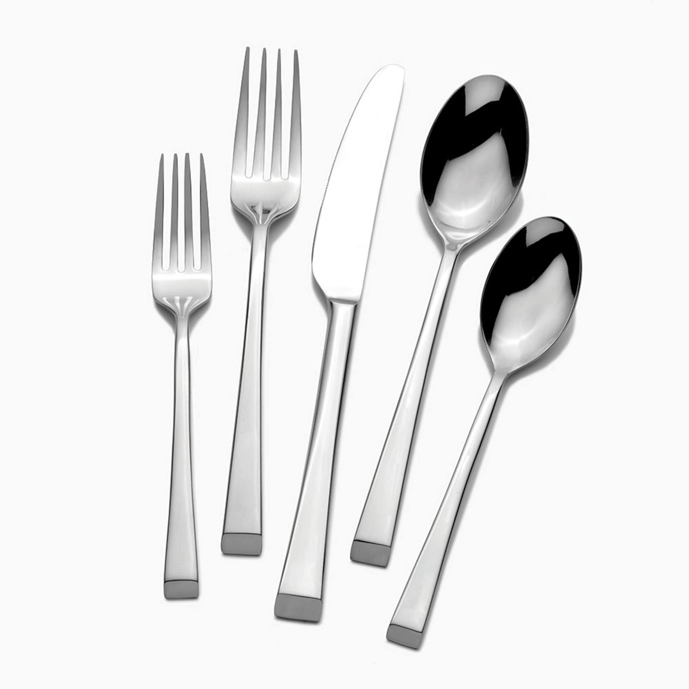 Mikasa Rockford Heavy-Weight Forged 18.0 Stainless Steel 42 Piece Cutlery Set, Service for 8