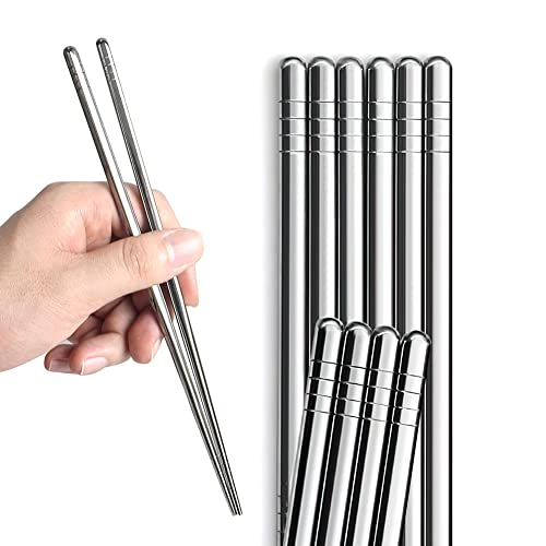 Stainless Steel Korean Spoon and Stainless Steel Chopsticks