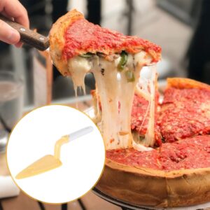 Hemoton Cheese Spatula Pizza Cutter Plastic Pie Server Pizza Cake Holder Cake Cutter Tart Dessert Slicer Pie Spatula Shovel for Serving Cake Pizza Pies Dessert Pie Spatula Cheese Cutter