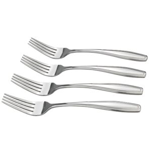 pekky stainless steel salad forks, 7 inch, set of 12