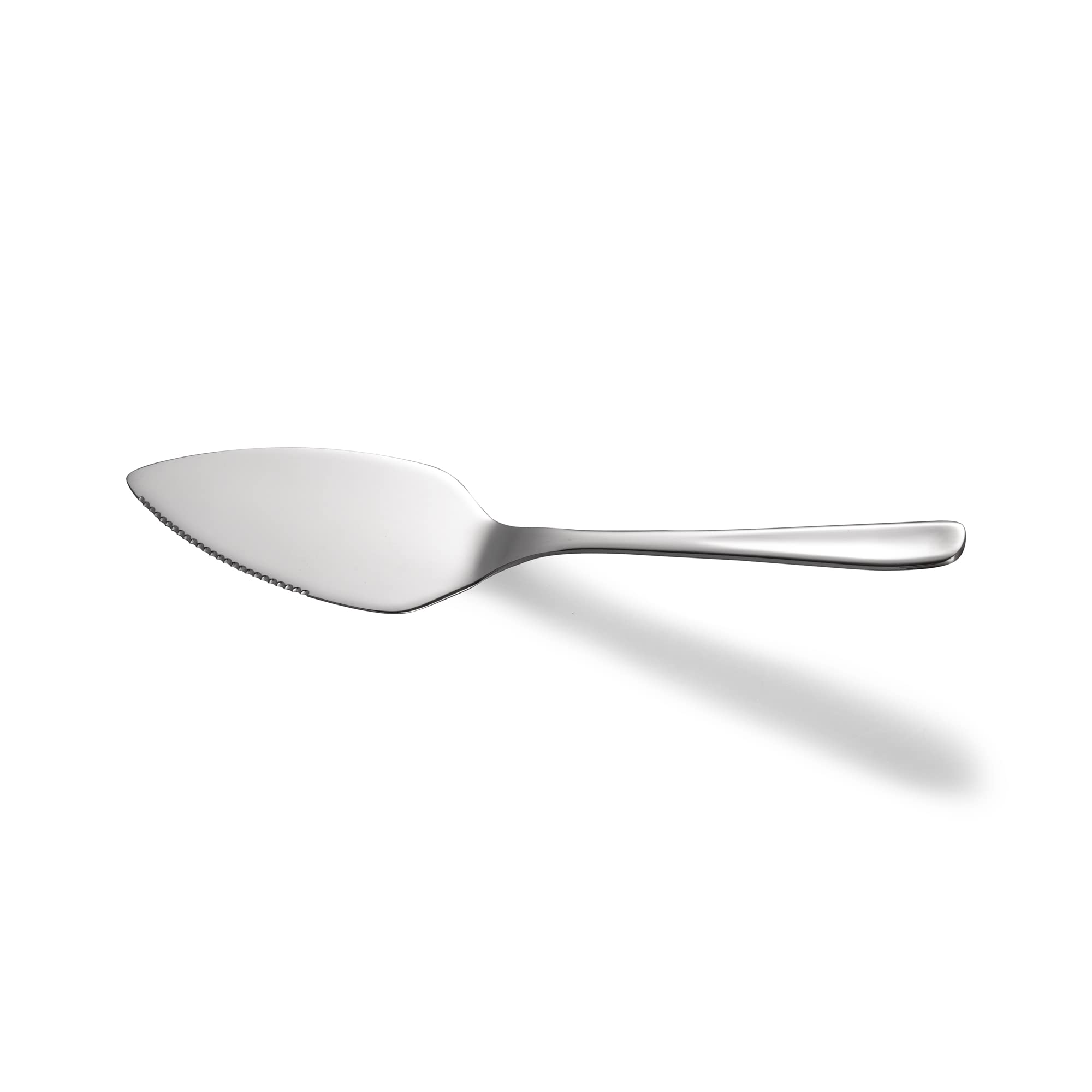 IMEEA Large Pie Server Cake Server Spatula 18/10 Stainless Steel Serrated Pie Server, 11.7-Inch