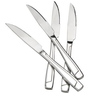 cand 9.18-inch stainless steel steak knife set, 12 pieces