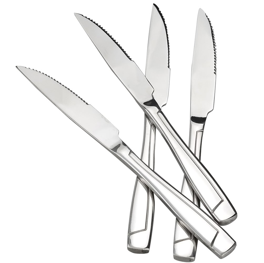 Cand 9.18-Inch Stainless Steel Steak Knife Set, 12 Pieces