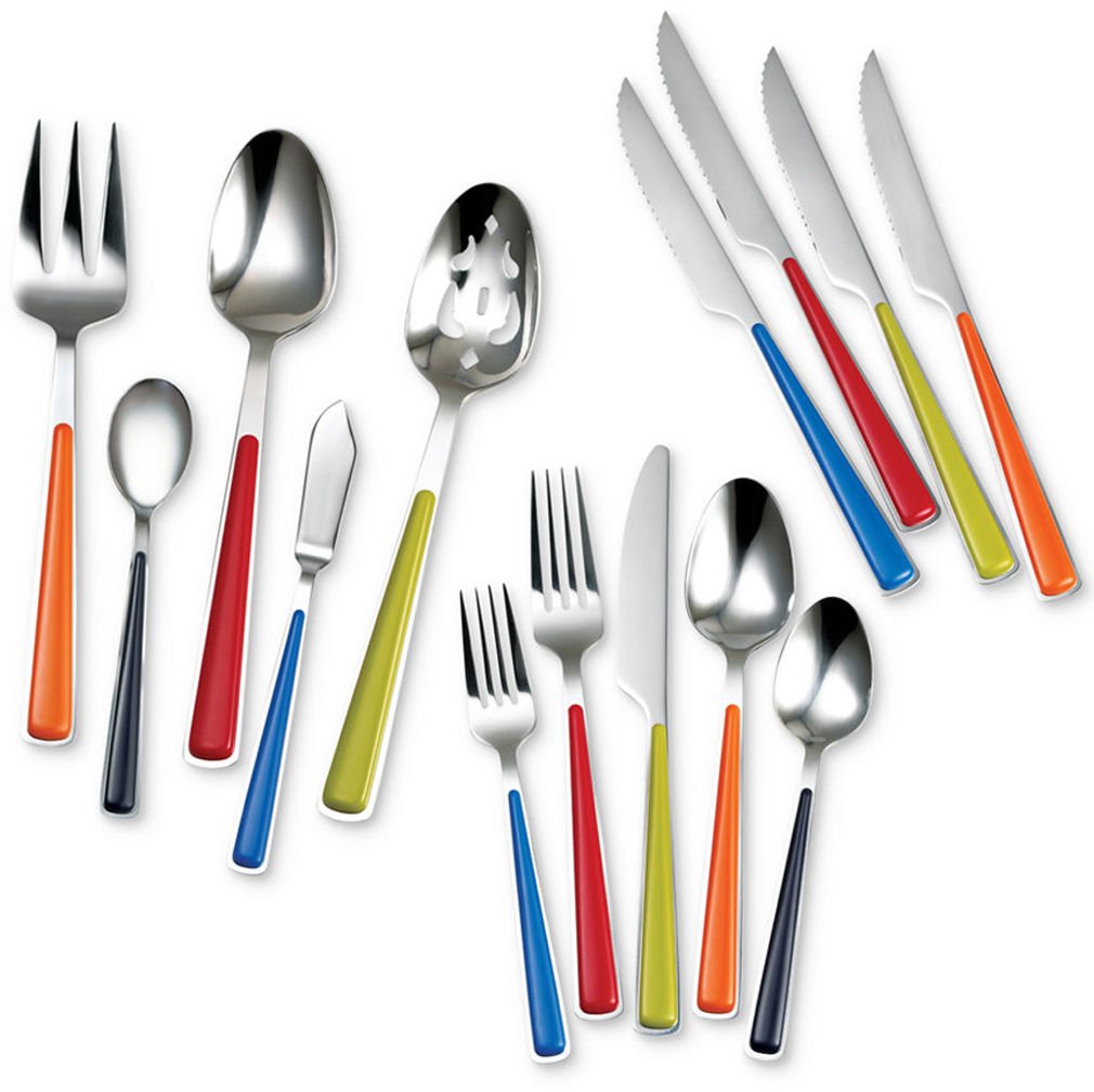 Fiesta 53-Pc. Merengue Flatware Set