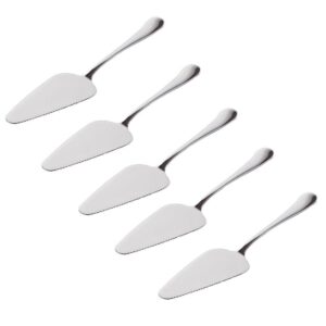 ytykinoy pack of 5 stainless steel pie pizza cake pastry server 8.9inch pie pizza cake dessert shovel cutter