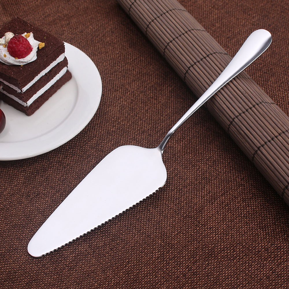 YTYKINOY Pack of 5 Stainless Steel Pie Pizza Cake Pastry Server 8.9inch Pie Pizza Cake Dessert Shovel Cutter