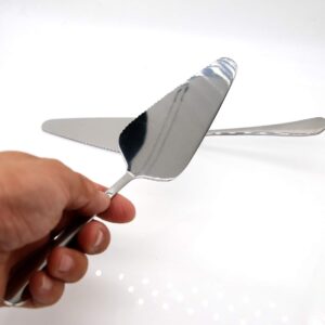 2 PCs Stainless Steel Flatware Pie Cake Dessert Serving Spatula Cutter 9-Inch Length