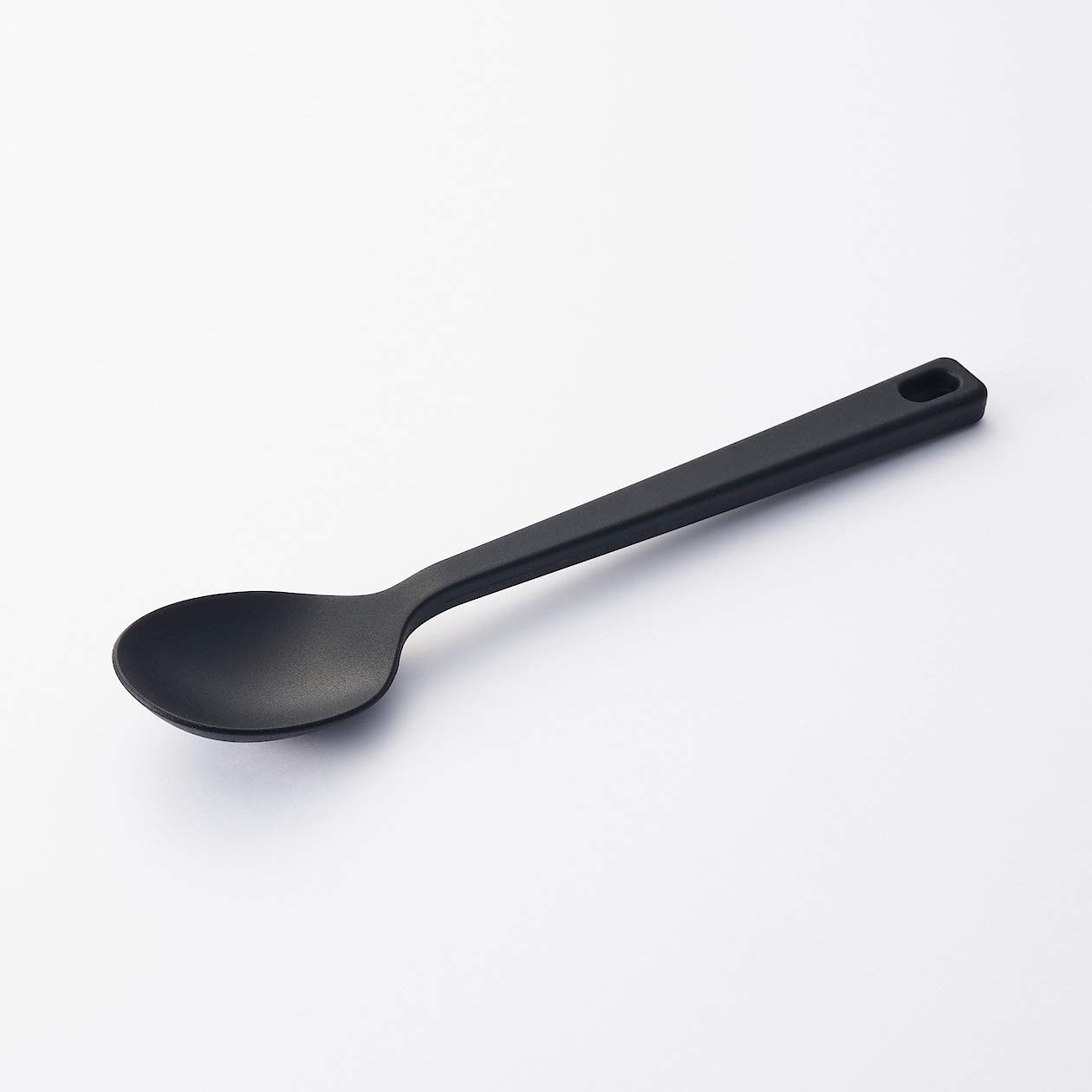 MUJI Silicone Cooking Spoon Small 25cm Black