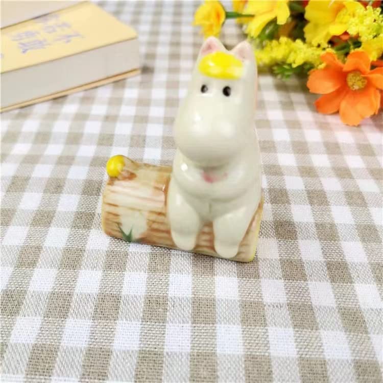 ABOING Japanese-style grocery 4 cartoon animal series Hippopotamus chopsticks stand Household trinkets The hippo