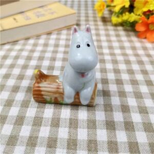 ABOING Japanese-style grocery 4 cartoon animal series Hippopotamus chopsticks stand Household trinkets The hippo