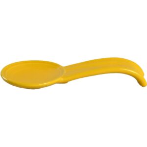 homer laughlin 8" spoon rest, daffodil