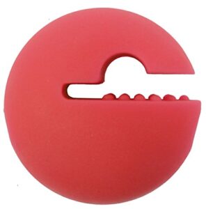 tablecraft silicone pot clips, red
