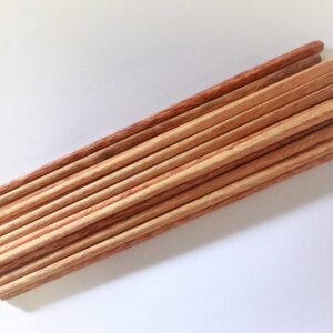 Chopstick Classic Japanese Handmade Coconut And Palm Wood 2 4 6 8 10 Pairs 9.50" (coconut wood, 10 Pairs)