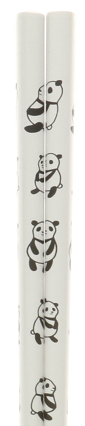 123kotobukijapanstore Kotobuki Translucent Chopsticks with Blk/Wht Panda Poses