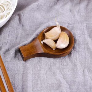 2 Pcs Chopstick Rest Wooden Chopsticks Holder Sauce Dish Spoon Fork Knife Rest Holder Dinner Table Decoration