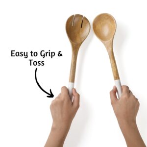 Folkulture Spoon Rest for Kitchen Counter, Spoon Holder for Stove and Salad Tongs or Tongs for Cooking,