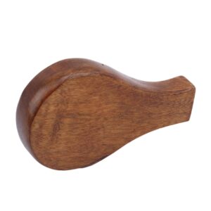 Mvude Kitchen Spoon Rest Spoon Holder Cute Spoon Rest for Coffee Stir Spoon Rest, Brown, As description