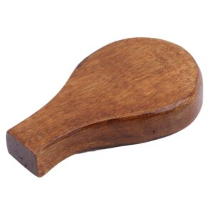 Mvude Kitchen Spoon Rest Spoon Holder Cute Spoon Rest for Coffee Stir Spoon Rest, Brown, As description