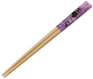 skater kiki's delivery service bamboo chopstick -anti-slip grip for ease of use - authentic japanese design - lightweight, durable and convenient - cityscape, ant4