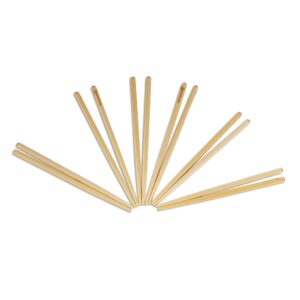 bamboomn premium 5.9" - mini bamboo chopsticks, pocket sized, smaller sized for training, and travel - 6 pairs