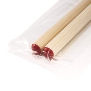 BambooMN Premium 5.9" - Mini Bamboo Chopsticks, Pocket Sized, Smaller Sized for Training, and Travel - 6 Pairs