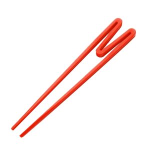 Happy Sales HSCPRED, Training Chopsticks Chopsticks Helper Quick Sticks, Red