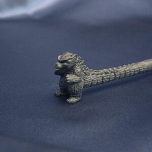 Falkert Figure Godzilla with Chopstick Rest, Gray