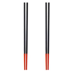 ippinka silicone chopsticks (long 30cm), red - set of 2