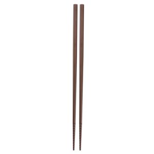akebono pm-106 tornado chopsticks, brown, 8.9 inches (22.5 cm), made in japan, commercial supplies, grooves on the tip, non-slip, grip
