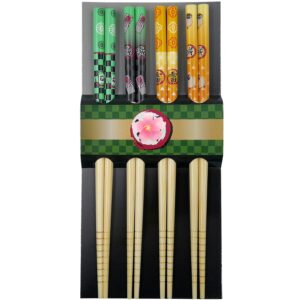 coywzca anime chopsticks cartoon chopsticks bamboo chopsticks ( e chopsticks)