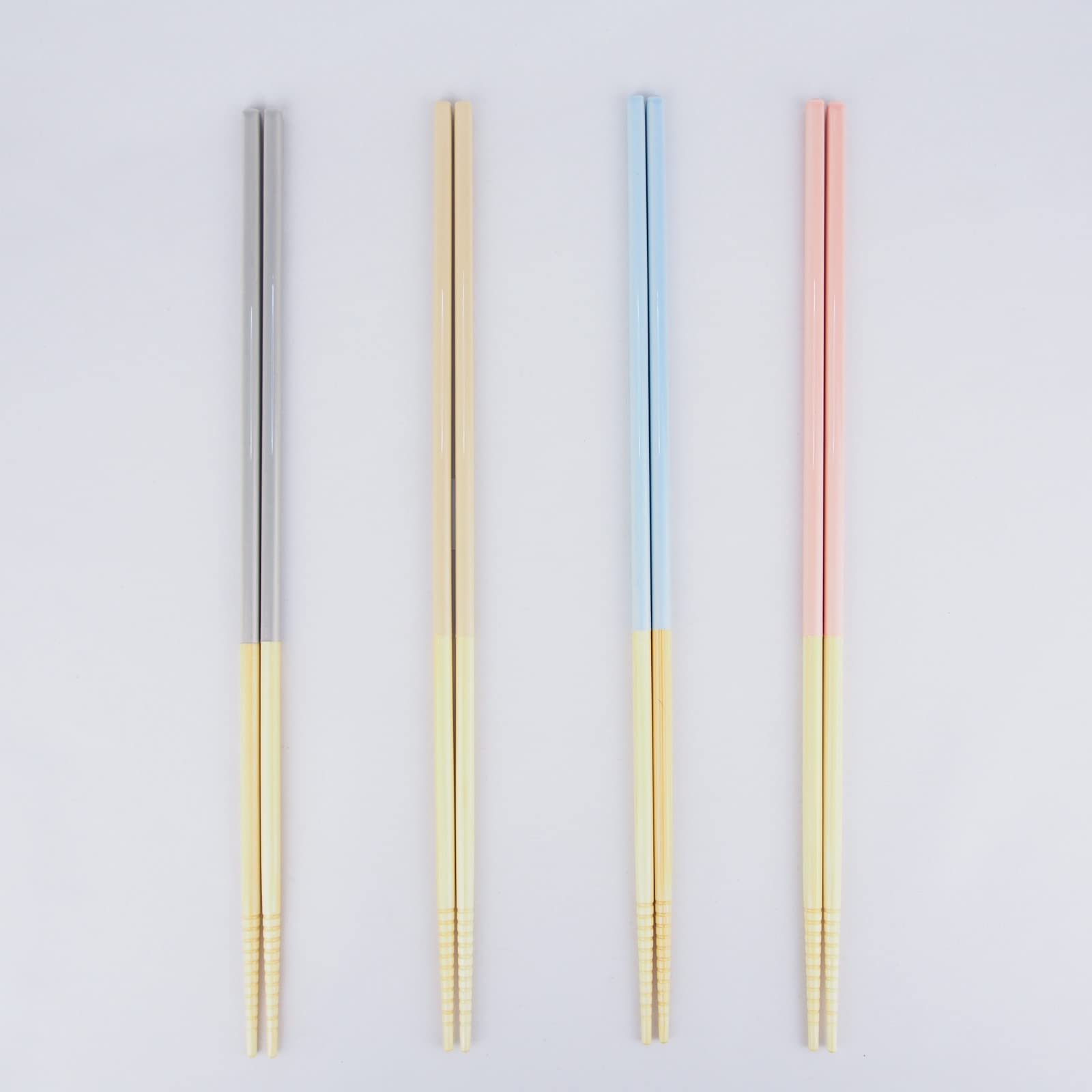 Ogishi Tadashi Shouten Cooking Chopsticks Long Bamboo Wood Saibashi 13 Inches Made in Japan (Beige)