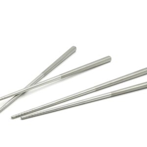 StainlessLUX 77508 2-Pairs of Stainless Steel Chopsticks - Quality Flatware for Your Enjoyment