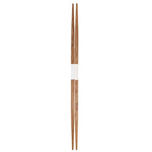 Restaurantware 9.5 Inch Wooden Chopsticks 1000 Carbonized Chinese Chopsticks - With Both Pointed Ends Sustainable Cedar Noodle Chopsticks Disposable For Home Or Take Outs