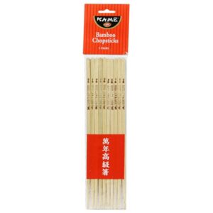ka-me bamboo, chopsticks, 5 pair (pack of 20)