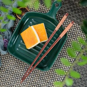 Saterkali Tableware Chop Sticks Environmentally Friendly Comfortable to Grip 3 Colors Wide Application Food Chopsticks for Dining Room B