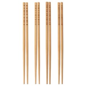 trebent chopsticks bamboo, 4 pairs