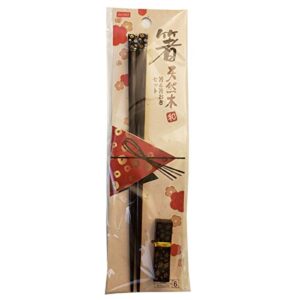 japanese elegant chopsticks set wooden made (cherry blossom)